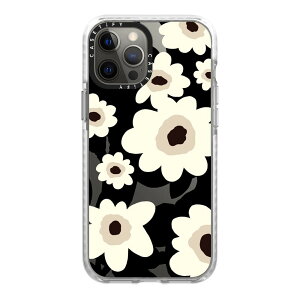 �y�����zCASETiFY iPhone 12ProMax �C���p�N�g�P�[�X �N���A �u���b�N �N���A �t���X�g Hipster Frenchie Fawn xo kisses Flowers DAISIES Candy Cotton Clouds iPhone�P�[�X iPhone 12ProMax �ϏՌ� �ی�P�[�X ����