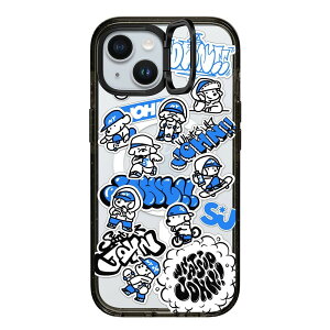 �y�����zCASETiFY CASETiFY iPhone 15 15Pro 15Pro Max 15Plus �C���p�N�g�P�[�X �N���A �P�[�X �C���p�N�g �����O�X�^���h �P�[�X MagSafe�Ή� �ϏՌ� �ی�P�[�X Sweetheart Mix miniJOHN Bunnies Duty Free Strawberry Mix Dai