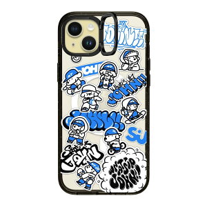 �y�����zCASETiFY CASETiFY iPhone 15 15Pro 15Pro Max 15Plus �C���p�N�g�P�[�X �N���A �P�[�X �C���p�N�g �����O�X�^���h �P�[�X MagSafe�Ή� �ϏՌ� �ی�P�[�X Sweetheart Mix miniJOHN Bunnies Duty Free Strawberry Mix Dai