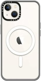 【公式】CASETiFY MagSafe 対応 コンパクトケース iPhone14 耐衝撃 保護ケース 透明 ワイヤレス充電に対応 MagSafe 対応