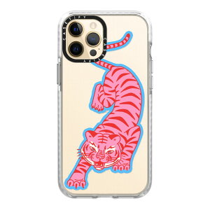 �y�����zCASETiFY iPhone 12ProMax �C���p�N�g�P�[�X �N���A �u���b�N �N���A �t���X�g Black Pug Lift Pastel Waves Rainbow Color Wheel iPhone�P�[�X iPhone 12ProMax �ϏՌ� �ی�P�[�X ����