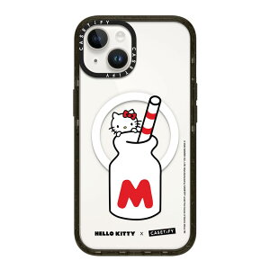 �y�����zCASETiFY Hello Kitty �R���{ iPhone14 Pro Max iPhone 14Pro iPhone14 �N���A �P�[�X �C���p�N�g�P�[�X MagSafe�Ή� �~���[�P�[�X MagSafe�Ή� �R���{ �ϏՌ� �ی�P�[�X ��������̐F