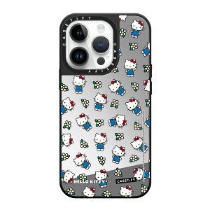 �y�����zCASETiFY Hello Kitty �R���{ iPhone14 Pro Max iPhone 14Pro iPhone14 �N���A �P�[�X �C���p�N�g�P�[�X MagSafe�Ή� �~���[�P�[�X MagSafe�Ή� �R���{ �ϏՌ� �ی�P�[�X ��������̐F