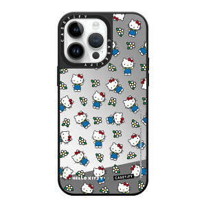 �y�����zCASETiFY Hello Kitty �R���{ iPhone14 Pro Max iPhone 14Pro iPhone14 �N���A �P�[�X �C���p�N�g�P�[�X MagSafe�Ή� �~���[�P�[�X MagSafe�Ή� �R���{ �ϏՌ� �ی�P�[�X ��������̐F