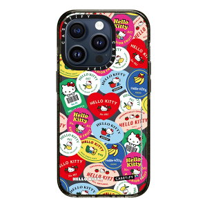�y�����zCASETiFY Hello Kitty �R���{ iPhone15 Pro Max iPhone 15Pro iPhone15 �C���p�N�g�P�[�X MagSafe�Ή��ϏՌ� �ی�P�[�X �N���A�u���b�N