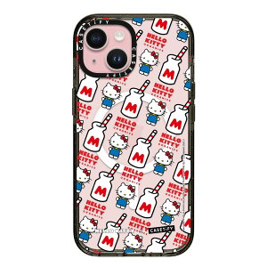 �y�����zCASETiFY Hello Kitty �R���{ iPhone15 Pro Max iPhone 15Pro iPhone15 �N���A �P�[�X �C���p�N�g�P�[�X MagSafe�Ή� �~���[�P�[�X MagSafe�Ή� �R���{ �ϏՌ� �ی�P�[�X ��������̐F