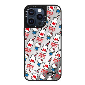 �y�����zCASETiFY Hello Kitty �R���{ iPhone15 Pro Max iPhone 15Pro iPhone15 �N���A �P�[�X �C���p�N�g�P�[�X MagSafe�Ή� �~���[�P�[�X MagSafe�Ή� �R���{ �ϏՌ� �ی�P�[�X ��������̐F