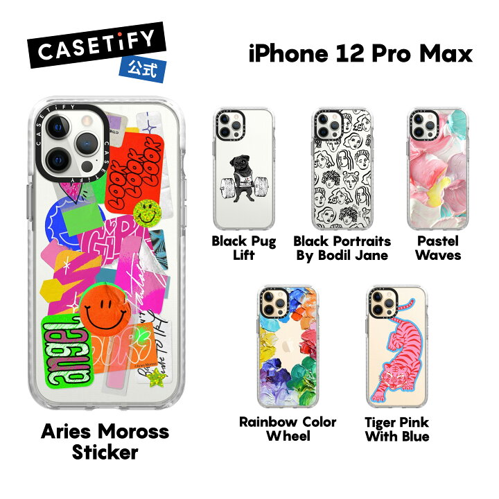 楽天市場】【公式】CASETiFY iPhone 12ProMax インパクトケース クリア 