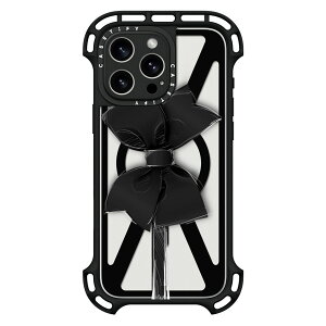 �y�����zCASETiFY iPhone 16 iPhone 16Plus iPhone 16Pro iPhone 16Pro Max �E���g���o�E���X�P�[�X �ϏՌ� �ی� �P�[�XMagSafe�Ή� �N���A �u���b�N �p�[�v�� Sweetheart Mix miniJOHN Black Bow Sakura Rain Anime Sakura