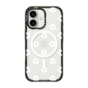 �y�����zCASETiFY iPhone 16 iPhone 16Plus iPhone 16Pro iPhone 16ProMax MagSafe�Ή� �C���p�N�g�P�[�X �ϏՌ� �ی�P�[�X ��������̐F Ditsy Daisies White CLOWN KITTY Bunnies Bunny-Bear Mix Sweetheart Mix