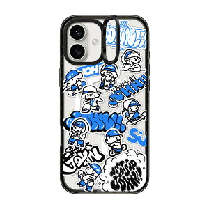 �y�����zCASETiFY iPhone 16 iPhone 16Pro iPhone 16Pro Max iPhone 16Plus �C���p�N�g�����O�X�^���h�P�[�X ���C�����X�[�d�ɑΉ� MagSafe �Ή� �}���`�J���[ miniJOHN Black Bow Daisy by Katie-s Collective LATE NIGHT