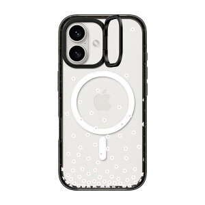 �y�����zCASETiFY iPhone 16 iPhone 16Pro iPhone 16Pro Max iPhone 16Plus �C���p�N�g�����O�X�^���h�P�[�X ���C�����X�[�d�ɑΉ� MagSafe �Ή� �}���`�J���[ miniJOHN Black Bow Daisy by Katie-s Collective LATE NIGHT