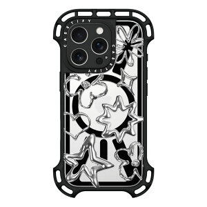 �y�����zCASETiFY iPhone 16 iPhone 16Plus iPhone 16Pro iPhone 16Pro Max �E���g���o�E���X�P�[�X �ϏՌ� �ی� �P�[�XMagSafe�Ή� �N���A �u���b�N �p�[�v�� Sweetheart Mix miniJOHN Black Bow Sakura Rain Anime Sakura