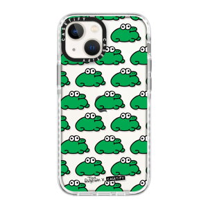 �y�����zCASETiFY iPhone 13Mini �C���p�N�g�P�[�X �N���A �u���b�N �N���A �t���X�g Baby Bear Below 30 Degrees Super Hero xo kisses iPhone�P�[�X iPhone 13Mini �ϏՌ� �ی�P�[�X ����