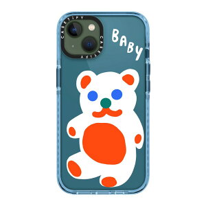 yzCASETiFY iPhone13 CpNgP[X NA ubN NA tXg Duty Free Pizza Wizard Clouds Baby Bear by Katie Benn iPhoneP[X iPhone13 ϏՌ یP[X 