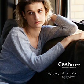 【全3色】『Cashmee カシミヤ100％ リラクシング インナーセーター 3color 』カシミヤ カシミア セーター ナイトウェア ルームウェア ギフト プレゼント