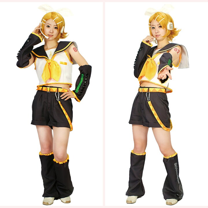 楽天市場】ボカロ 鏡音リン コスプレ衣装 コスプレイヤー : Cashmere Style 