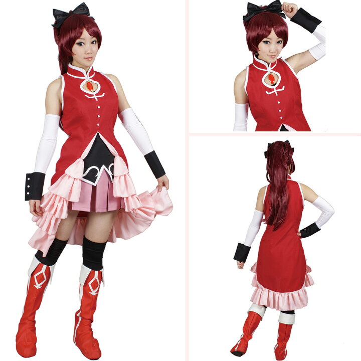 楽天市場】魔法少女まどか マギカ 佐倉 杏子 魔法少女服 ソウルジェム  