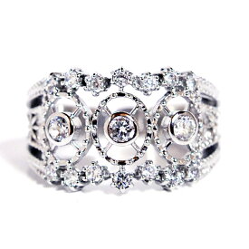 スプレンディッドティアラダイヤモンドリングPT950ハードプラチナ