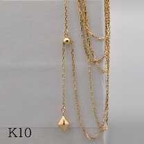 楽天市場】y字 ネックレス k10の通販