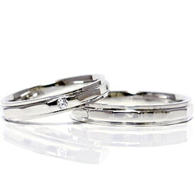 ハードプラチナ ペアリング2本製作 ストレート オクタゴンスクウェア pt950 pair ringメンズ＆レディース　ダイヤモンド　ペアリング マリッジリング結婚指輪