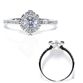 ハードプラチナ　ダイヤモンドリング　0.45ctコスモ エンゲージリング ブライダル 婚約指輪 pt950 HARD PLATINUM DIAMOND RING