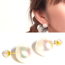 楽天市場】淡水パール ピアス（モチーフハート）（レディース 