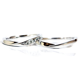ハードプラチナペアリング2本製作ランコントルVラインメンズ＆レディースpt950ウェディングマリッジリング結婚指輪