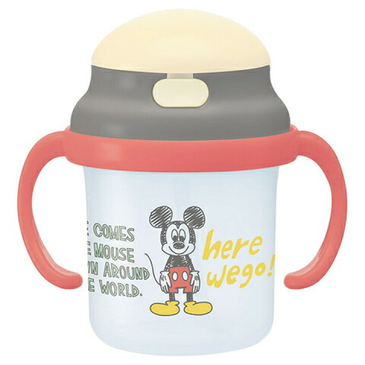 楽天市場 ベビー用品 シリコン飲み口 ストローホッパー両手マグ ミッキー スケッチ 替え吸い口１コ付き マグマグ ベビーマグ ストローマグ ストロー飲み練習 両手マグ お出かけ 外出 水分補給 キャラクター ディズニー Disney スケーター スケーター公式ショップ