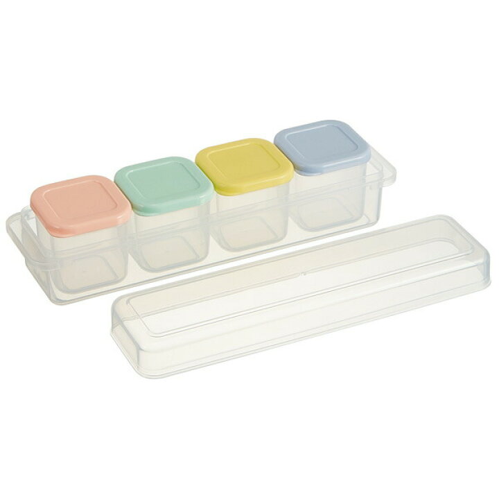 92円 【SALE/73%OFF】 小分けパック 冷凍小分けトレー 保存容器 離乳食用 80ml 4個入 食洗機対応 ブロックトレー 冷凍小分け容器 日本製 92円 【SALE/73%OFF】 小分けパック 冷凍小分けトレー 保存容器 離乳食用 80ml 4個入 食洗機対応 ブロックトレー 冷凍小分け容器 日本製