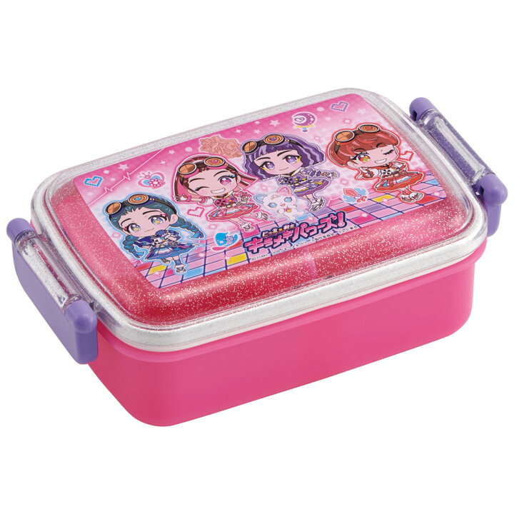 楽天市場 日p10倍 抗菌子供用角形お弁当箱450ml ビッ友 戦士キラメキパワーズ キラパワ 1段 一段 弁当箱 キッズ お弁当箱 幼稚園 ふんわりフタ おかずがつぶれにくい ドーム型 仕切り付き かわいい キャラクター Rbf3anag スケーター スケーター