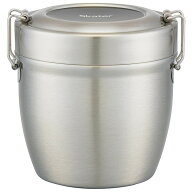 真空 保温 弁当箱 総 容量 800ml どんぶり 型 丼ぶり 丼 タイプ ランチジャー 保冷 スケーター stlbd8ag…