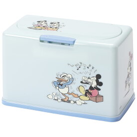 抗菌 マスク ストッカー　ミッキーマウス　銀イオン Ag+ マスク 収納 ケース 入れ 保管 容器 ストック 可愛い おしゃれ 【ワンプッシュ オープン リフトアップ 構造 取り出しやすい パウダールーム キャラクター ディズニー Disney】