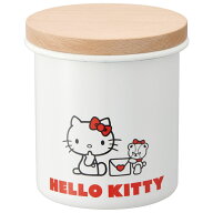 [5月22日〜6月15日 P15倍]スケーター キャニスター ホーロー 木蓋 750ml 保存容器 おしゃれ かわいい ホ…