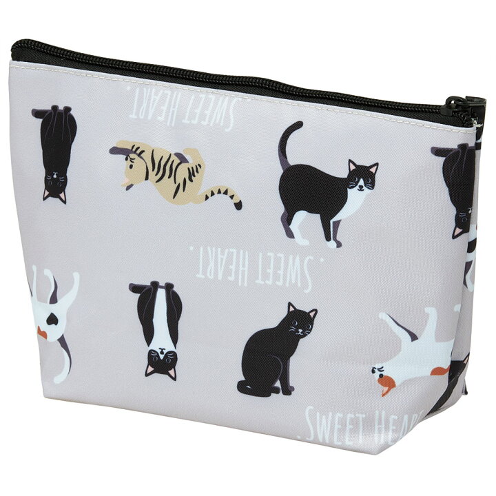 楽天市場 19日 P10倍 スケーター ウェットティッシュ ポケット 付き ポーチ 猫チラシ ウエットティッシュ マチ付き 小物入れ 収納 普段使い おでかけ キャラクター かわいい ねこ ネコ Kpot1 スケーター公式ショップ