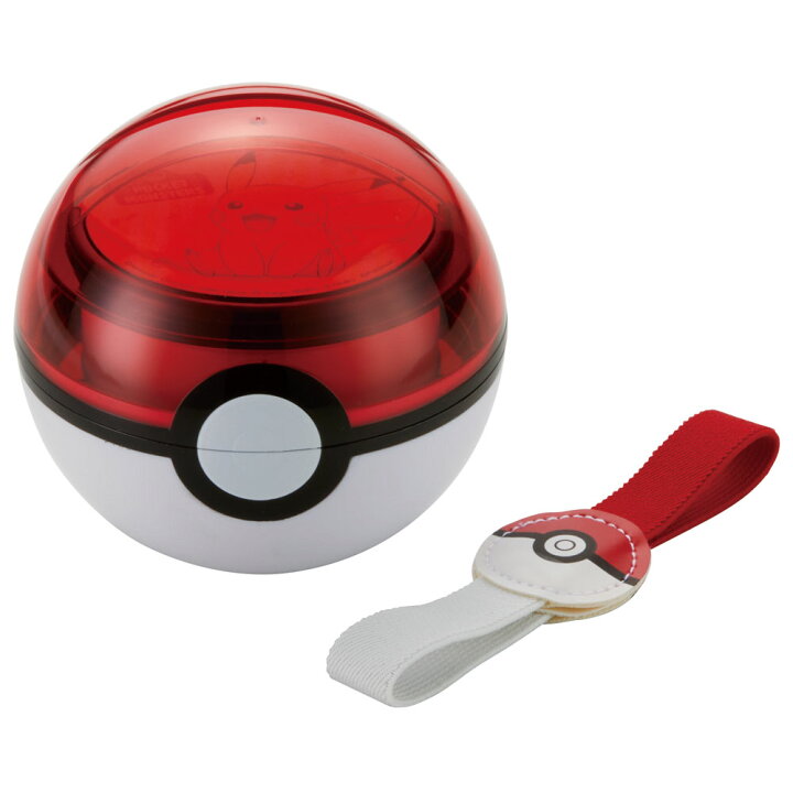 楽天市場 P10倍 4日 00 スケーター モンスターボール型ランチボックス ポケットモンスター ポケモン ピカチュウ モンスターボール モンボ ボール型 おもしろランチ 弁当箱 丸型 球形 小物入れ インテリア こども キッズ ランチベルト付き スケーター公式
