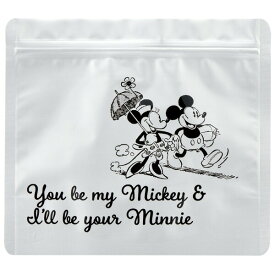 [5月30日 P10倍]スケーター アルミチャック袋 [5枚入] ミッキーマウス 小分け袋 保存袋 チャック付き袋 整理整頓 かわいい 便利 自立タイプ ディズニー Disney