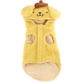 [1月16日〜2月20日 P15倍]ボアタンク なりきり フード付き Lサイズ 犬 ペット 服 衣装 キャラクター PTFB3 スケーター ポムポム プリン サンリオ 着ぐるみ【SNS 映え コスプレ コスチューム イベント ハロウィン ハロウィーン 仮装 ペット ウェア いぬ わんちゃん L】