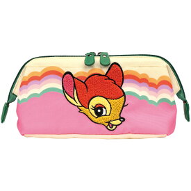 がま口 ポーチ お出かけ 小物入れ キャラクター マチあり ZGAP1 スケーター ディズニー レトロ バンビ 男の子 女の子 Disney【かわいい おしゃれ】