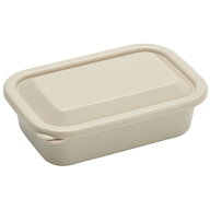 スケーター フード ランチ ケース S 580ml スモーク ベージュ　弁当箱 ふわっと フタ LFP6 【SDGs エスデ…