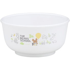 [4月1日〜4月20日 P20倍]食器 ベビー 離乳食 茶碗 食洗機 お茶碗 子供 赤ちゃん 電子レンジ 可愛い 抗菌 スケーター skater XP23AG くまのがっこう クマの学校 男の子 女の子 女子【割れにくい キッズ おしゃれ 持ちやすい 日本製 幼児】