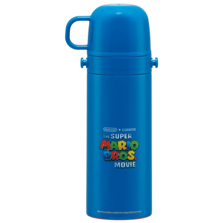 Skater 2way Stainless Steel Water Bottle Super Mario