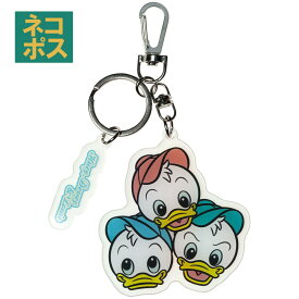 アクリル キーホルダー キャラクター アクキー かわいい ダイカット ZACK1 スケーター ディズニー レトロ ヒューイ デューイ ルーイ 男の子 女の子 Disney【子供 こども キッズ 鍵 かぎ】