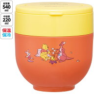 折りたたみ ハンドル付き 保温 保冷 弁当箱　丼 ランチジャー 540ml お弁当 ランチ 温かい スケーター sk…