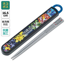 [12月12日〜1月16日 P20倍]# お箸セット 食洗器対応 箸入れ 抗菌 カトラリー お弁当 箸 skater 子供 箸ケース スケーター ABS2AMAG ポケットモンスター 25年 ポケモン ピカチュウ 男の子【カトラリーセット カトラリーケース 蓋付き おはしセット 食洗機対応】