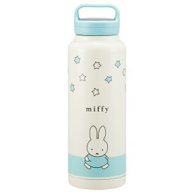 [12月3日〜11日 P10倍]スケーター ステンレス スクリュー　マグボトル 水筒 1.2L 1200ml 保温 保冷 直飲み マグ キャラクター skater STSC12 ミッフィー Miffy 【真空 ボトル タンブラー 大容量 ダイレクト 直飲み ハンドル付き　うさこちゃん 女の子 女性】