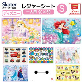 [4月1日〜4月20日 P20倍] スケーター レジャーシート ピクニックシート 子供 遠足 コンパクト 一人用 こども 薄手 skater VS1ディズニー【軽量 キャラクター グッズ ビニール 防水 おしゃれ かわいい】