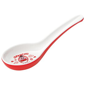 [4月1日〜4月20日 P20倍]メラミン製 レンゲ れんげ スプーン 中華 おうち ご飯 食器 かわいい スケーター skater LMCH1 おぱんちゅうさぎ おパンチュウサギ 女子 女の子【カトラリー チャイナ グッズ メラミン 食洗機可】