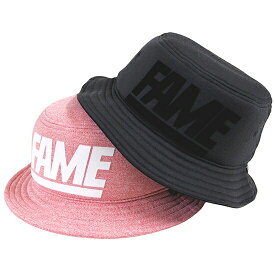 ポイント10倍 HALL OF FAME ホールオブフェイム FAME Block Foam Bucket Hat バケットハット 帽子