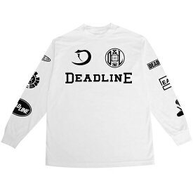 DEADLINE デッドライン Gun Club L/S T-Shirt 長袖 Tシャツ ホワイト